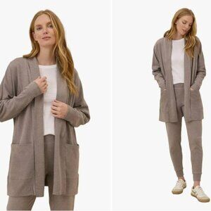 Pact Organic Cotton Airplane Wrap Cardigan Size XS/S